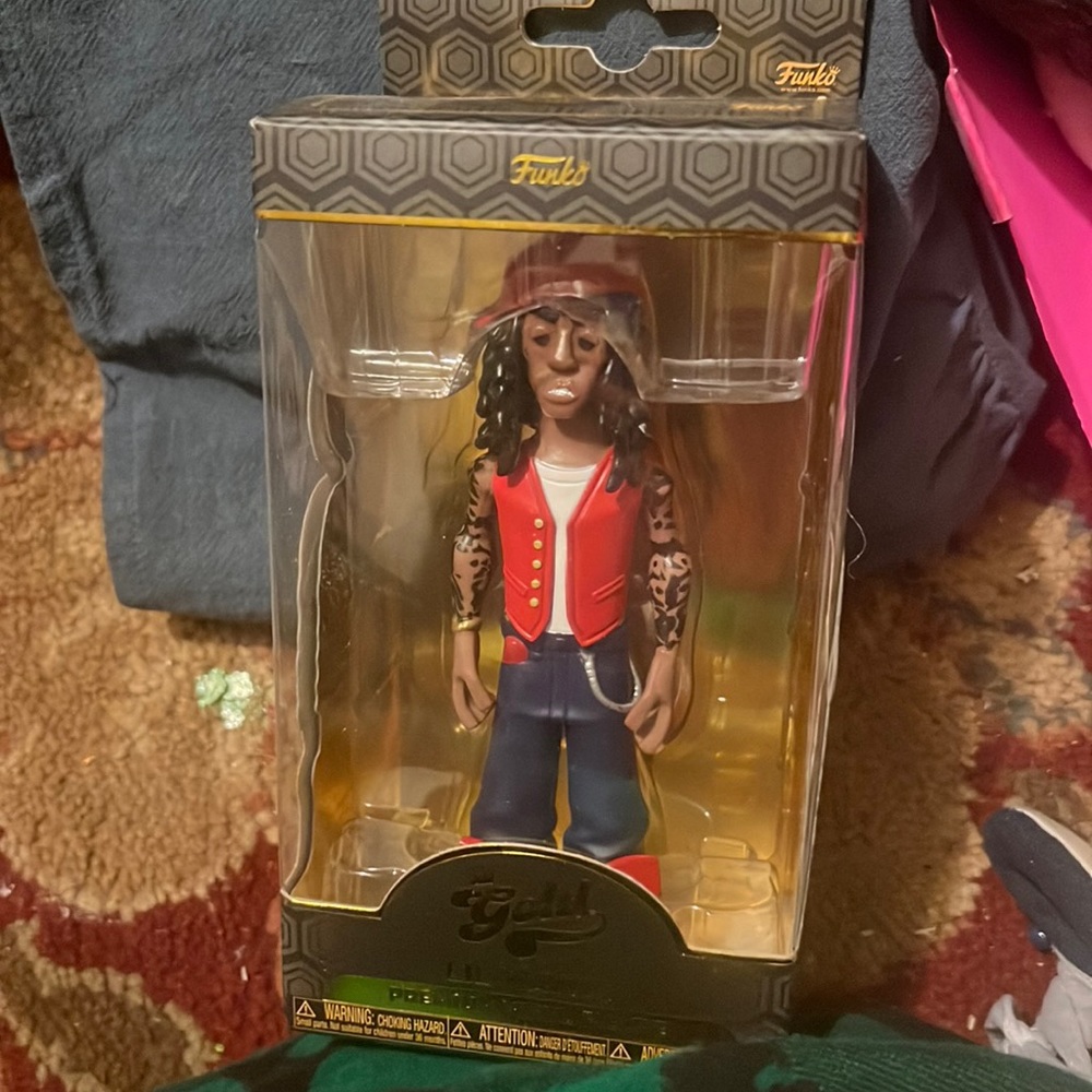 Lil Wayne gold premium vinyl figure